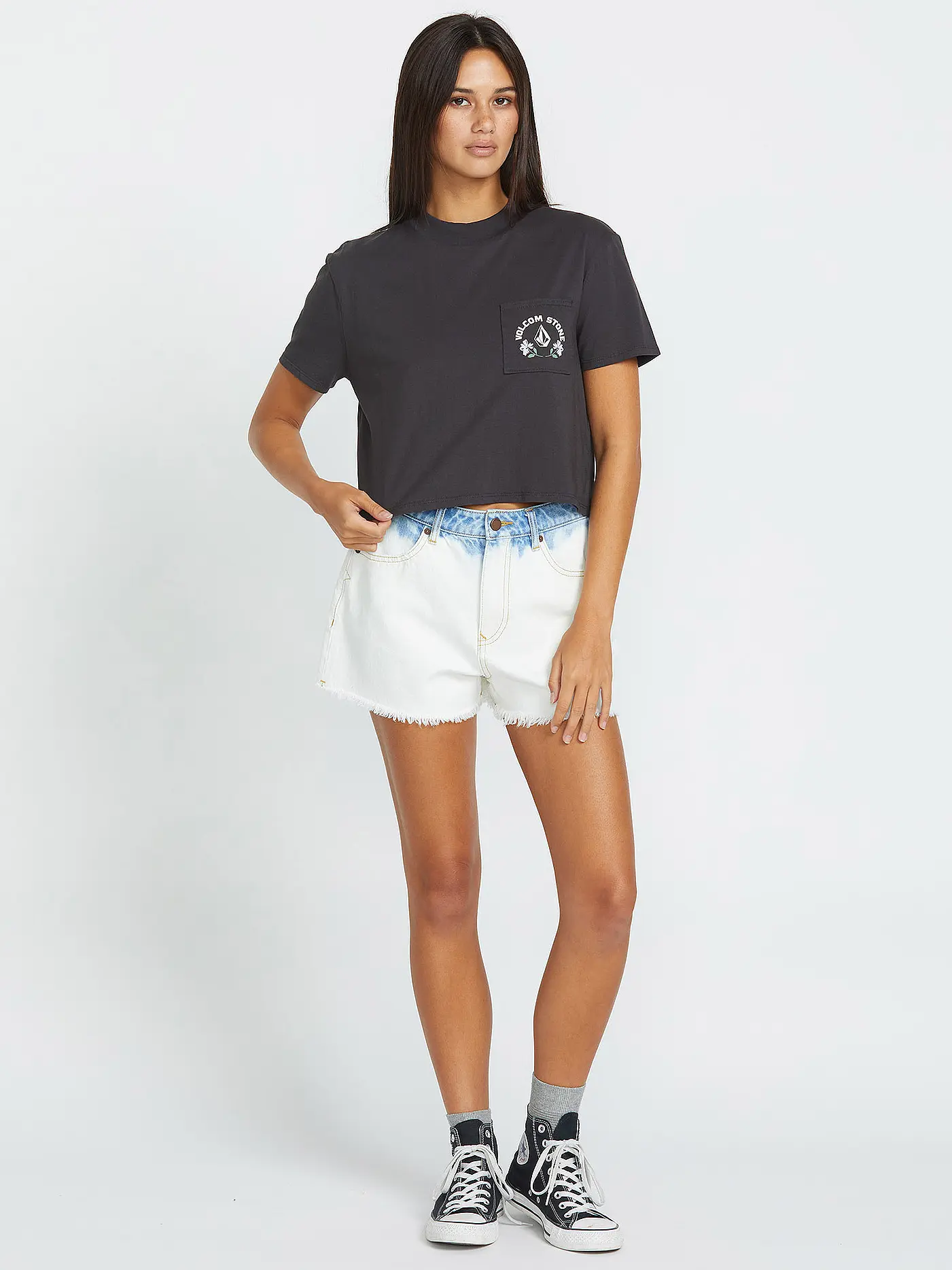 VOLCOM | Damen Beachshirt Pocket Dial | 